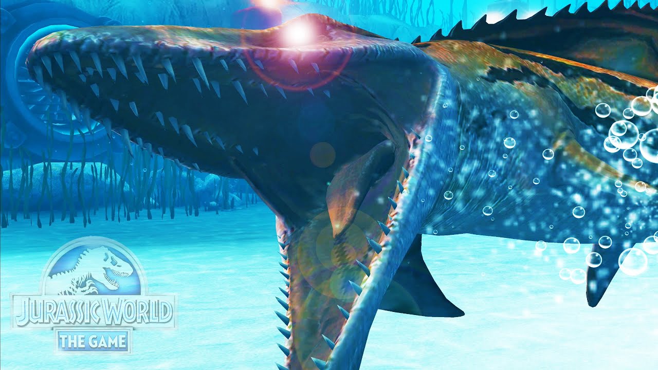 NUEVO MOSASAURUS DE GEN 2 DINOSAURIO MARINO A MAXIMO NIVEL PARA SU HIBRIDO Jurassic World El Juego