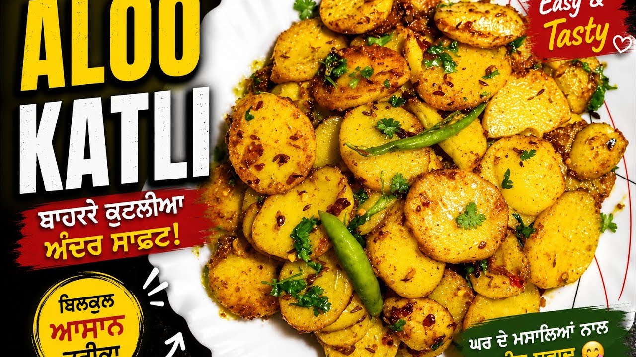 जब बनाने को ना हो कोई सब्ज़ी तो झटपट बनाए चटपटी आलू कतली |ਚਟਪਟੀ ਆਲੂ ਦੀ ਕਤਲੀ |spicy aloo katliyaan ❤️