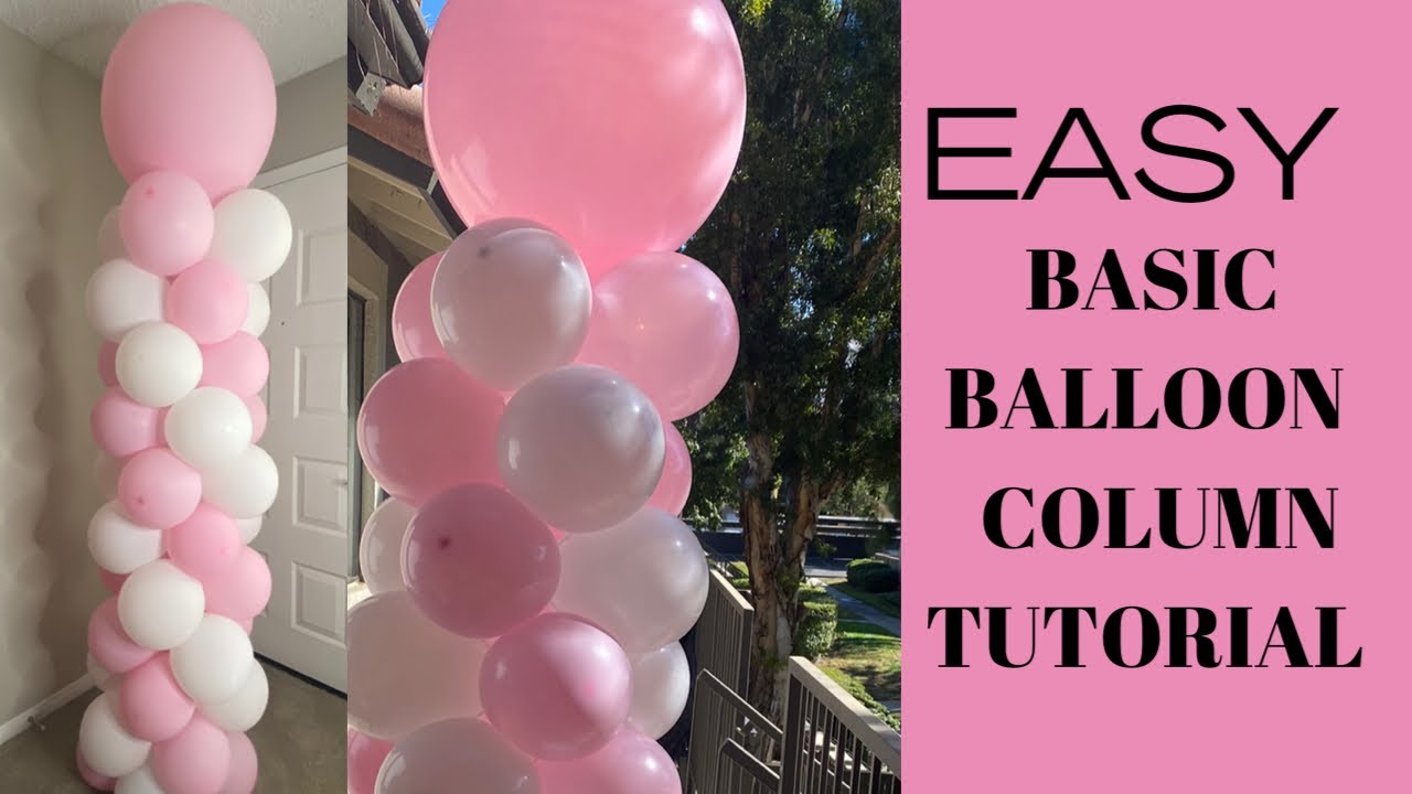 HOW TO: BASIC BALLOON COLUMN | STEP BY STEP TUTORIAL