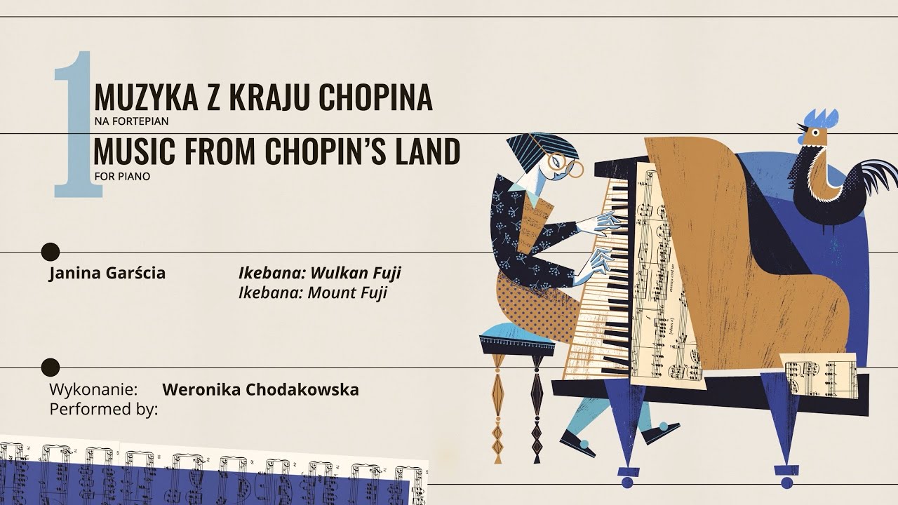 „Muzyka z kraju Chopina” | Janina Garścia – „Ikebana: Wulkan Fuji ”