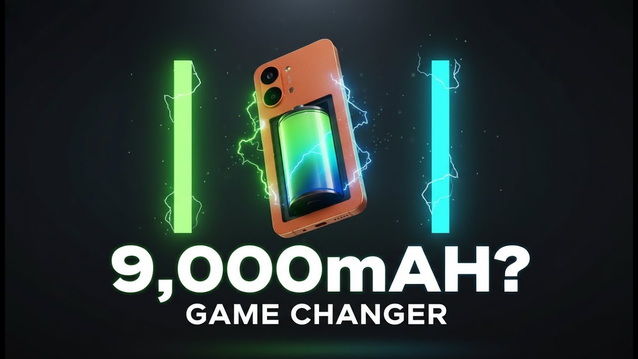 9,000mAh? The Smartphone Industry Just Changed Forever.