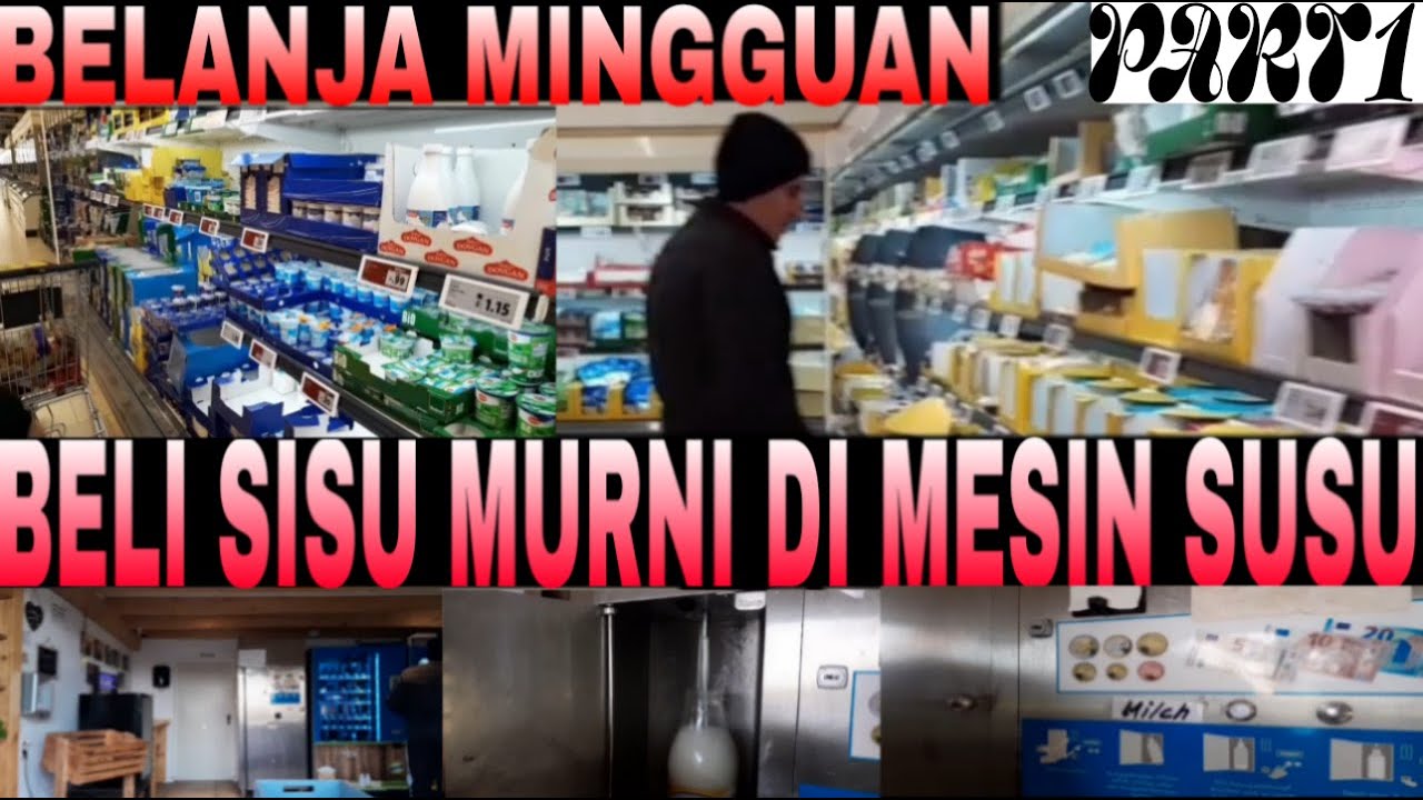 RUTINITAS KITA HARI INI #BELANJA MINGGUAN #BELI SUSU MURNI #PART1