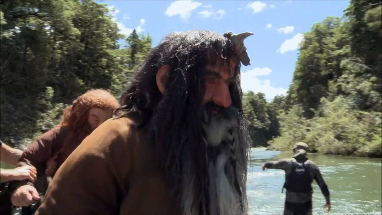 The Hobbit Barrel Scene Making of