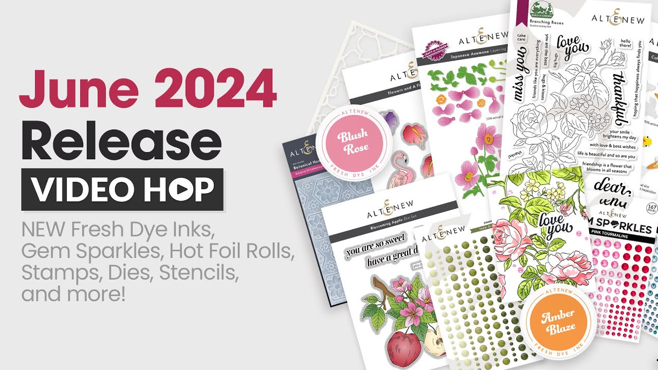 EASY Trick with Embossed Vellum (Feat. Cute Koi Fish!) | June 2024 Video Hop + Giveaway