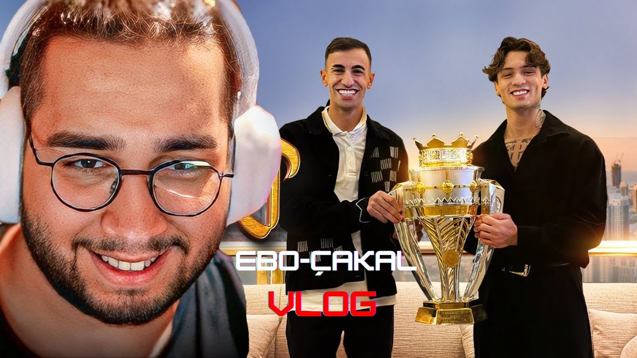 Eray - &Ccedil;akal ve Ebo'nun D&uuml;bei Vlog'unu İzliyor | @ibrahimtilaver @cakaldoksanbes