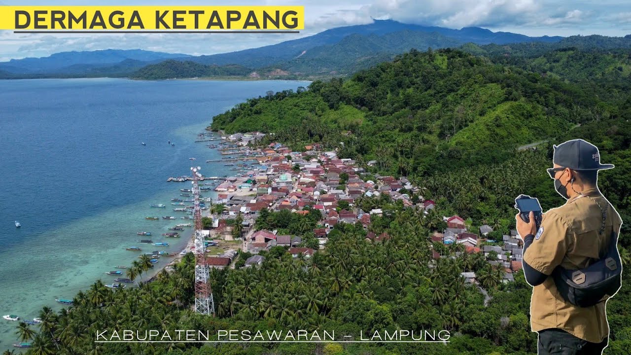 Dermaga Ketapang Pesawaran Lampung || Akses terdekat ke Pulau Pahawang