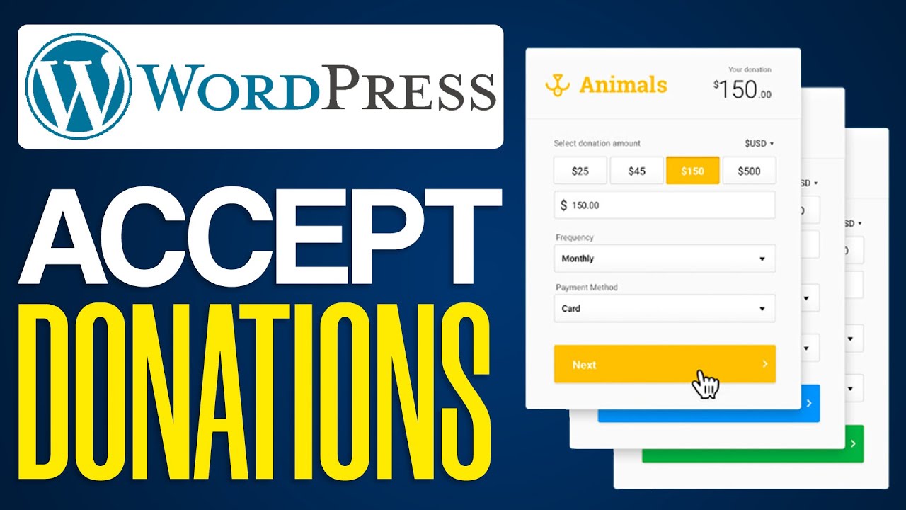 How To Accept Donations in WordPress Websites For FREE (2026) Step by Step Tutorial
