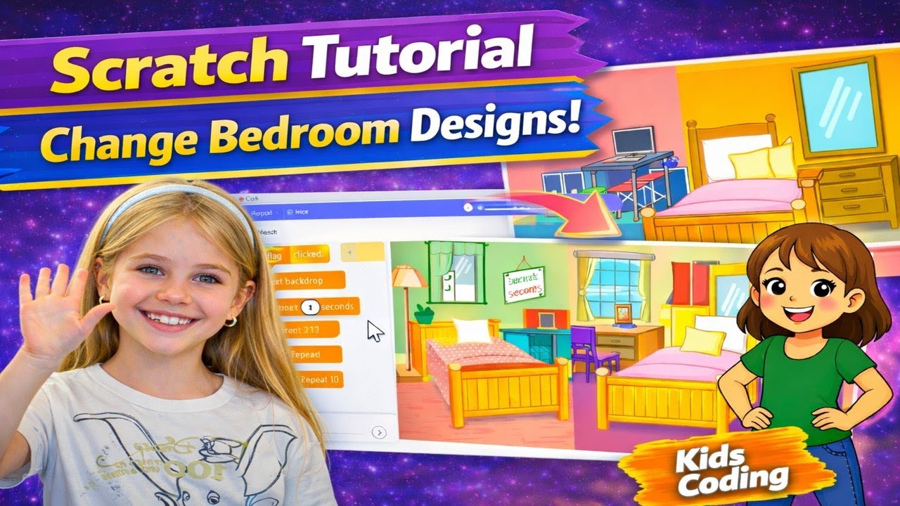 Scratch Room Decoration Game | Change Bedroom Designs | Elif & Friends