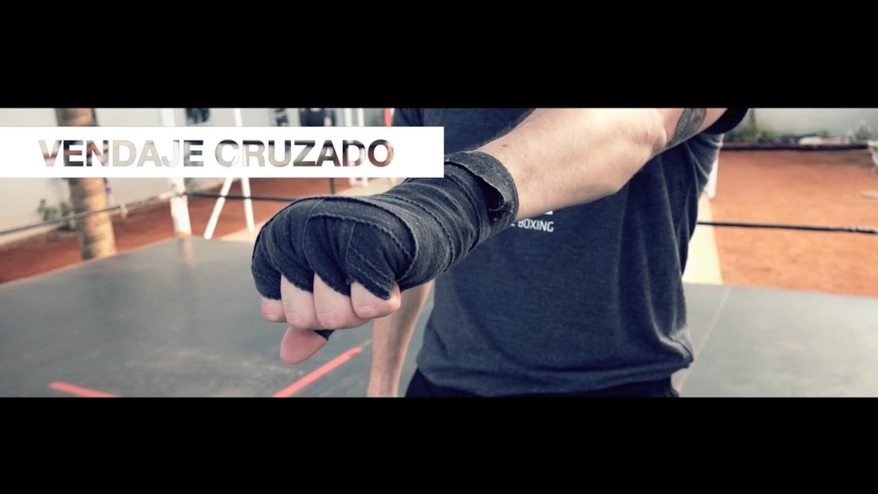 how to wrap hands - Vendaje cruzado (2 de 2)