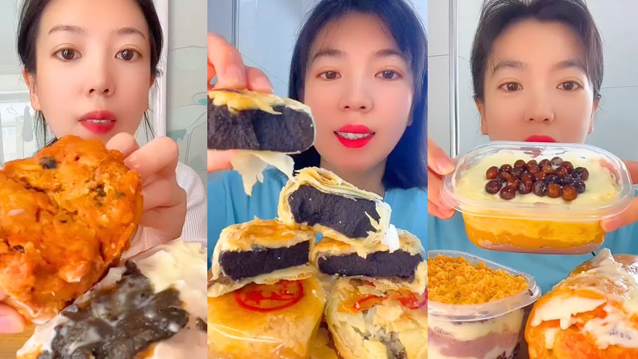 Traditional Chinese Homemade Food Eating Show | Buns Noodles & Desserts Mukbang #45