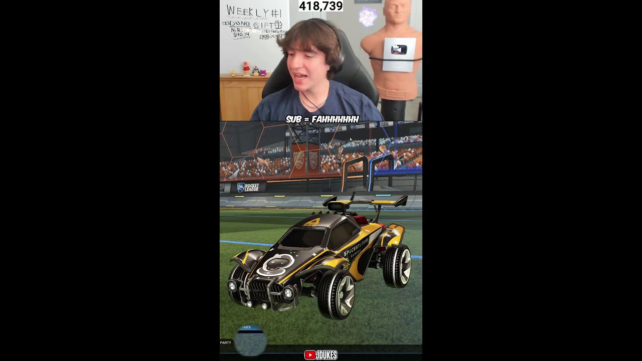 🔴THIS IS ROCKET LEAGUE #shorts