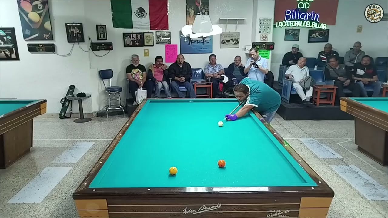 Increíble Final : Raymundo Muñoz 🆚 Heriberto Aristizabal | Club Cid Billarin Sábado💯