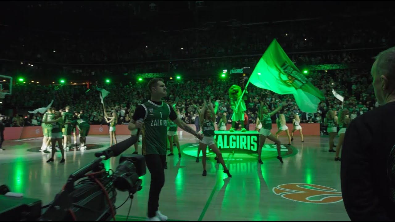 LEDVANCE APŠVIETIMAS ŽALGIRIO ARENA KAUNO NEMUNO SALA 2025 04 05