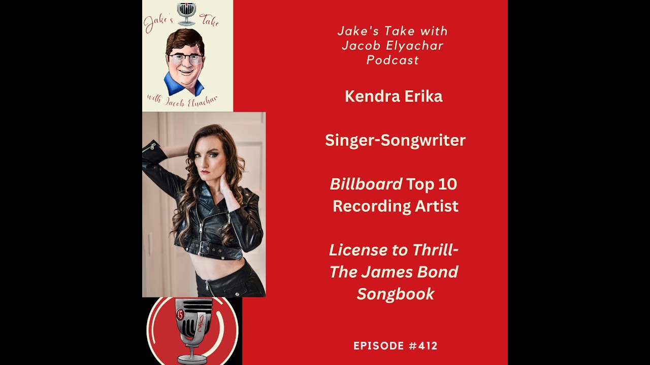 Kendra Erika TALKS ‘License to Thrill’ & Overcoming Being Tone Deaf | JTWJE 412 #jamesbond