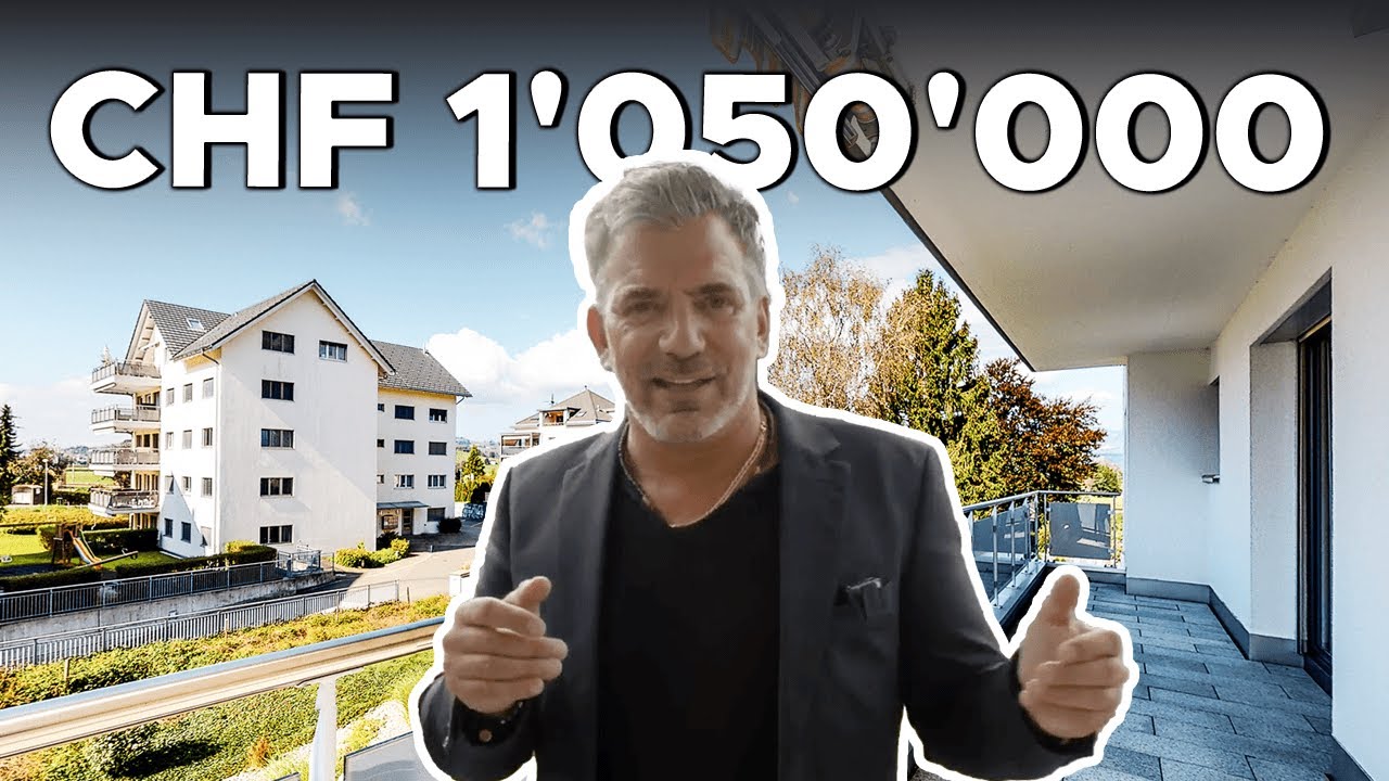 1.05 Mio. Apartment Tour: 5.5 Zimmer Wohnung an Toplage in Nähe Zürichsee & Wanderparadies