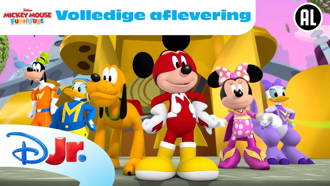 🦸 Opruim Helden | Mickey Mouse Funhouse | Volledige Aflevering | Disney Junior Belgi&euml;-Nederland