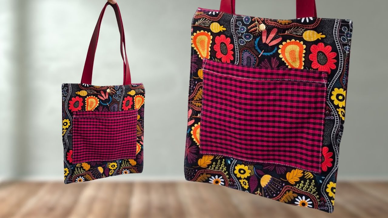 Bolsa Colorida - Fazer e Vender - Fabielle Bacelar