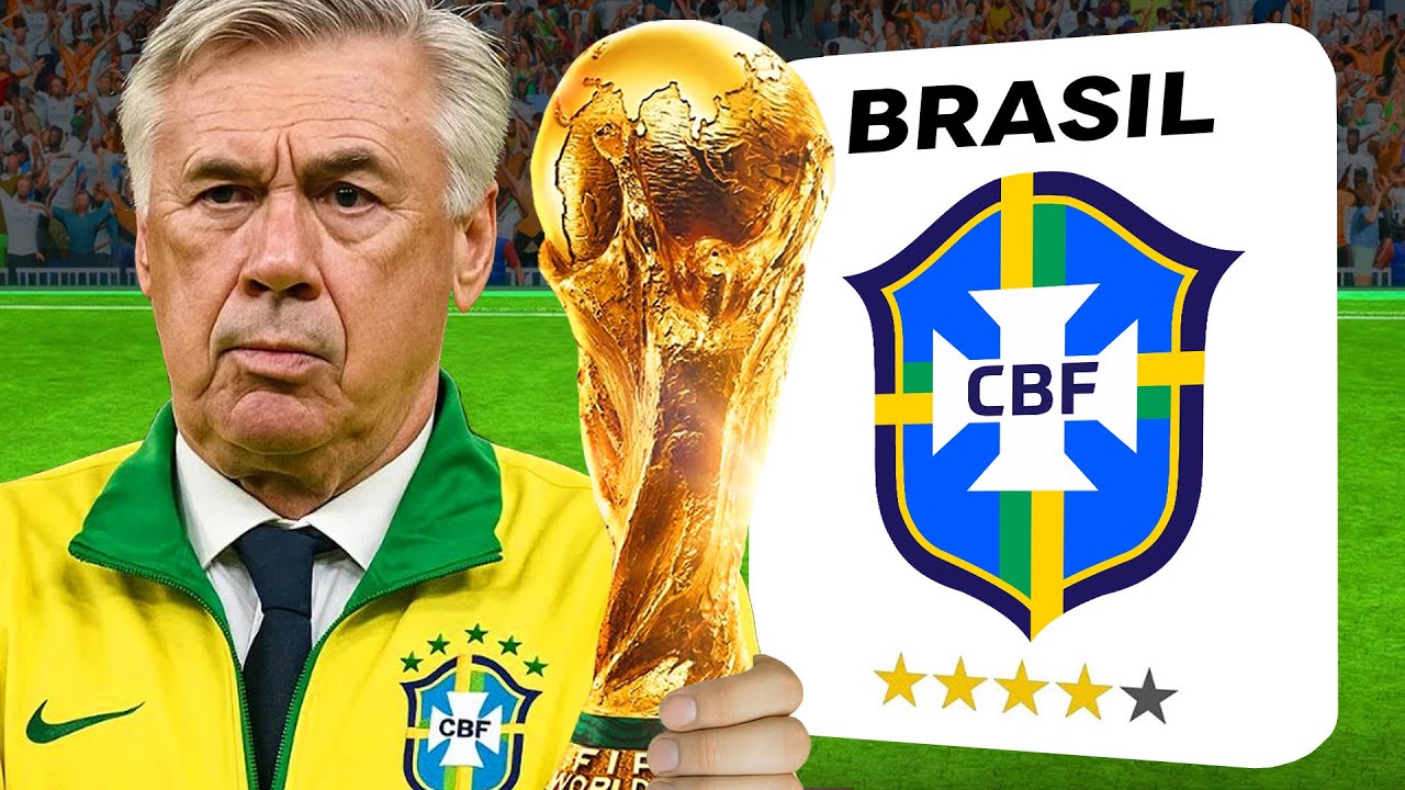 Eu Testei a Seleção Brasileira de Ancelotti