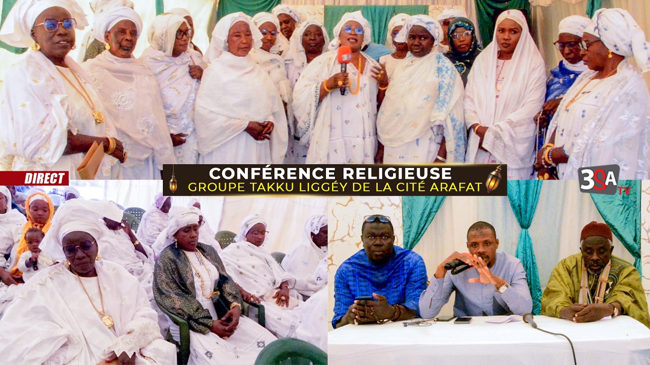 🔴 Mashallah ! Conférence Religieuse du Groupe Takku Liggéy – Cité Arafat Diamaguene Sicap Mbao