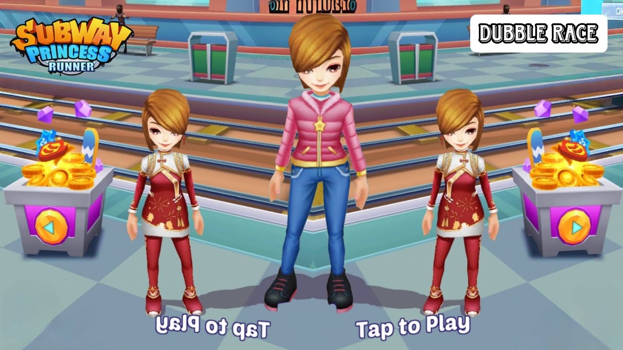 Subway Princess Runner| Dubble Lucy Runner| New update Gameplay