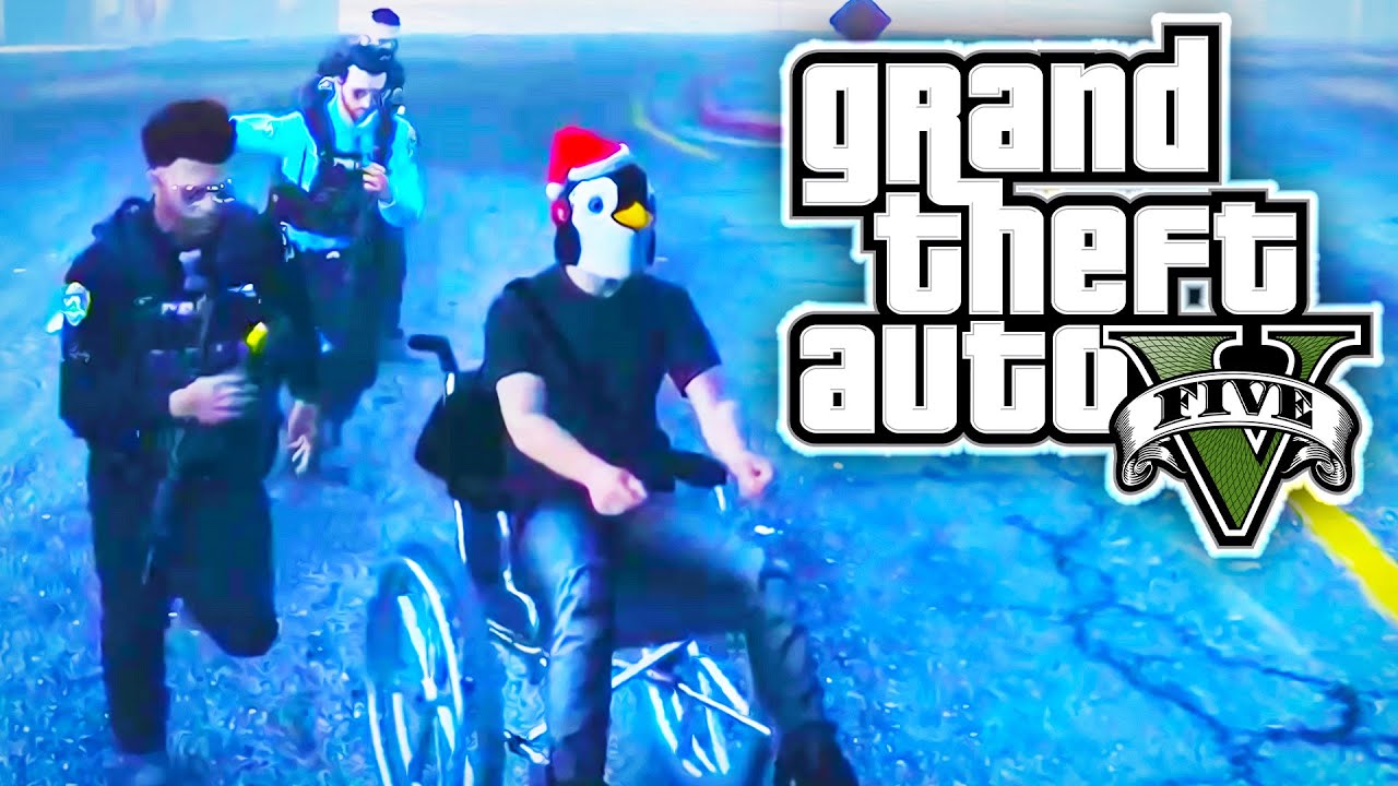 The Wheelchair Robbery on GTA RP!
