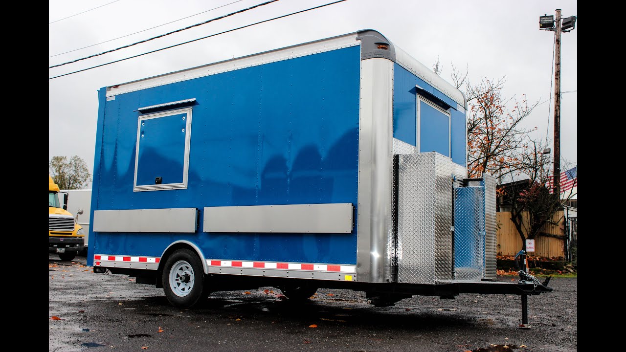 This Food Trailer Build Goes Hard Premium Concession Trailer Walkthrough