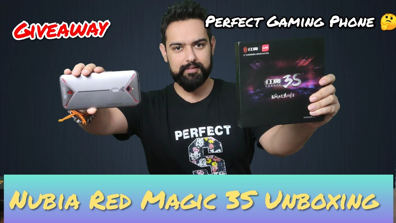 Giveaway !! Nubia Red Magic 3S Unboxing (Gaming Beast)in Hindi
