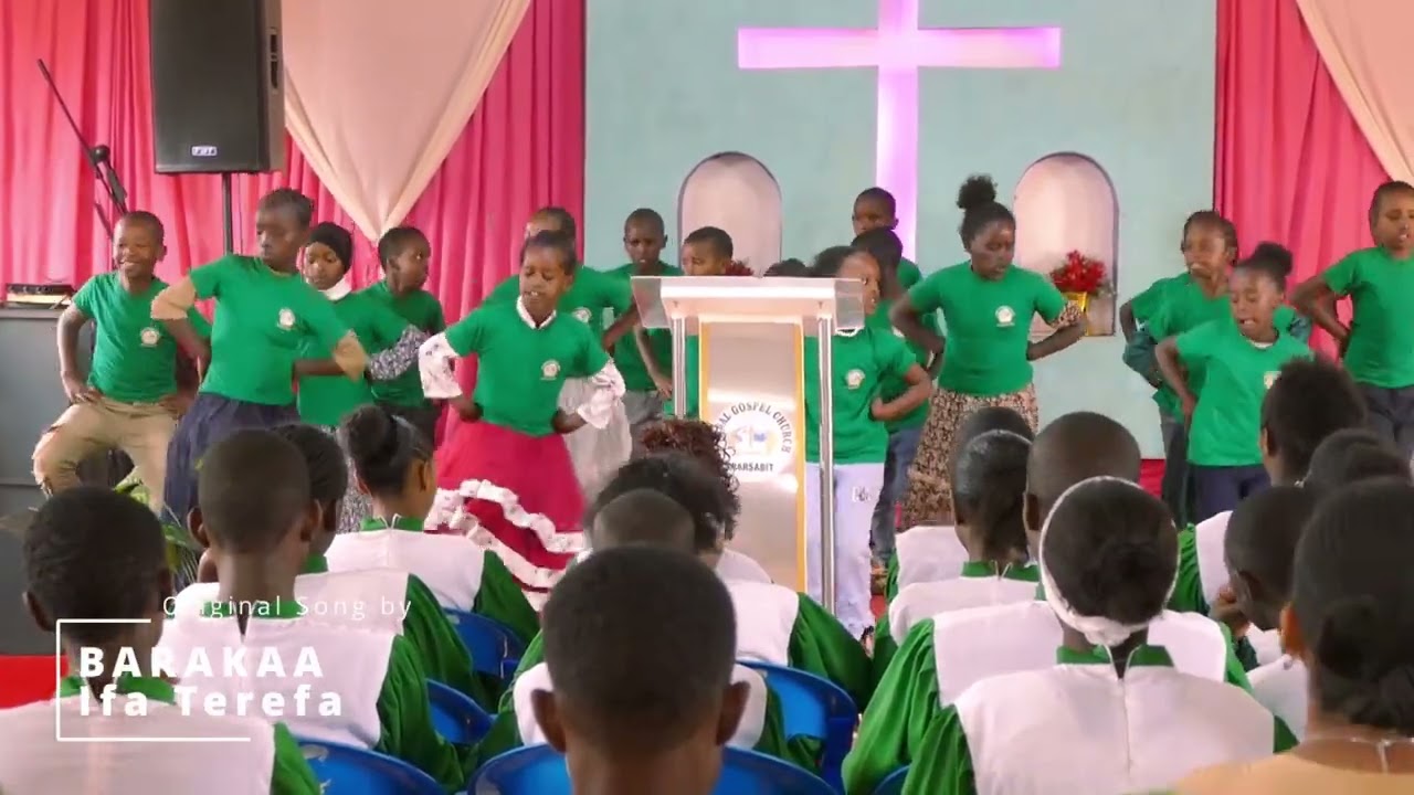 Sunday School Dance Routine ||Ifa Terefa||Oromo Gospel Song 