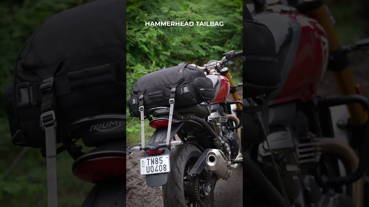 Explore Viaterra's Motorcycle Luggage Options for the Triumph Speed 400  #motorcycletravel