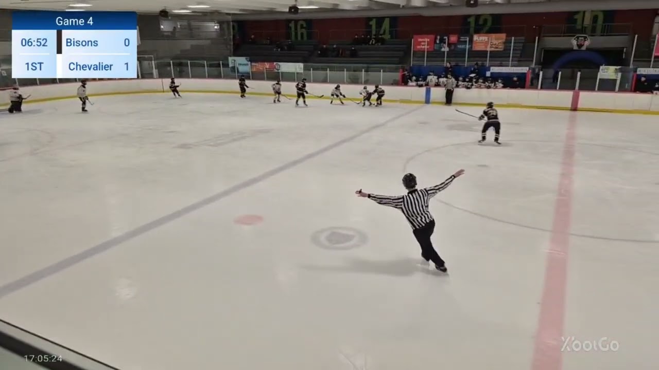 Tournois Pointillier Game 4 Bisons vs Chevaliers M13AA