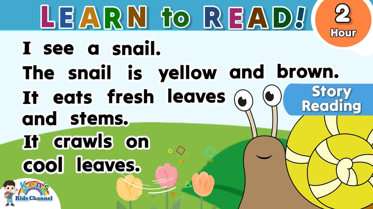 Reading Simple Stories | Reading Lesson for Nursery, Kindergarten, and Early Graders 