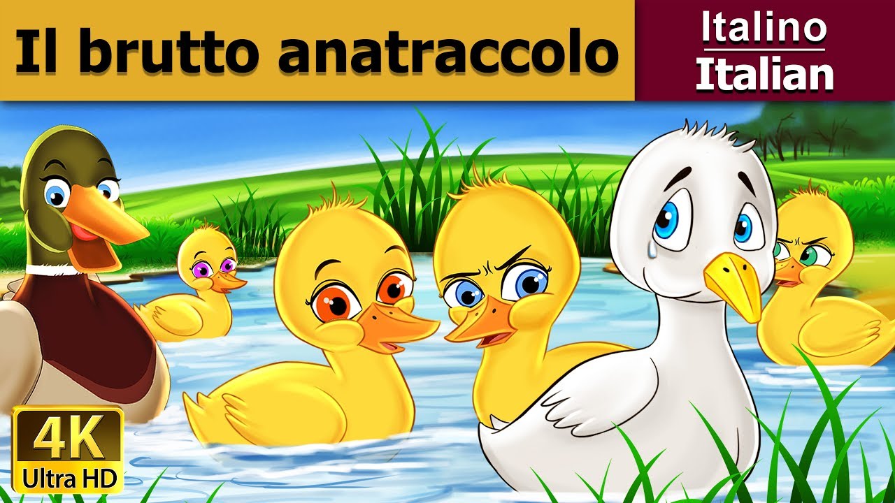 Il Brutto Anatroccolo | Ugly Duckling in Italian | Favole Per Bambini | Fiabe Italiane