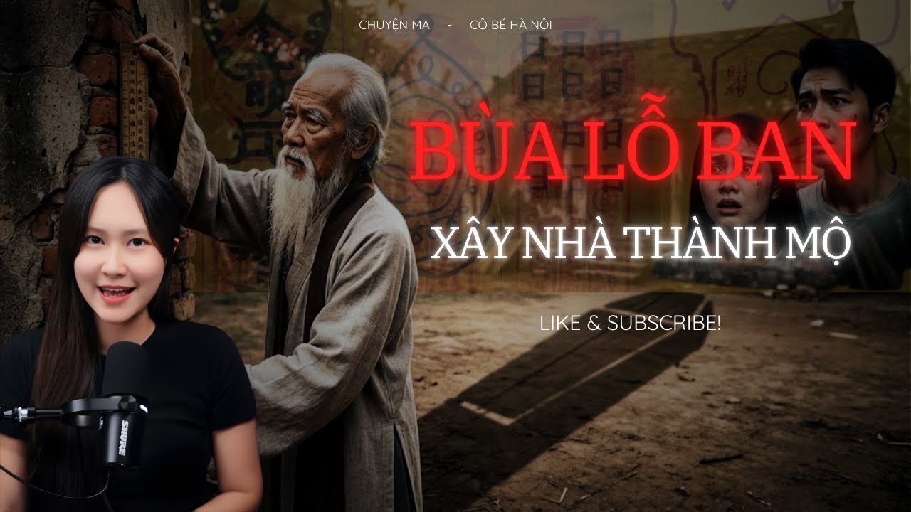 Chuyện Ma: Bí Ẩn Bùa Lỗ Ban – Thợ Xây Yểm Bùa Biến Nhà Thành Mộ | Cô Bé Hà Nội
