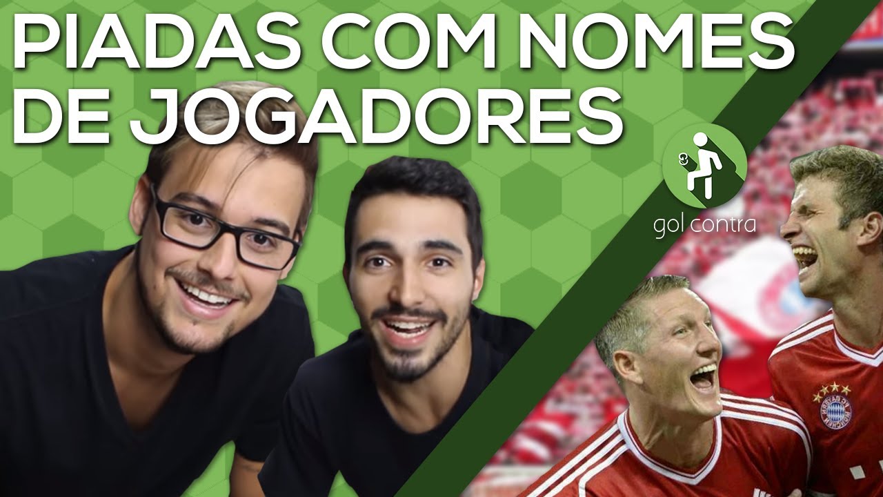 DESAFIO DAS PIADAS RUINS COM NOMES DE JOGADORES