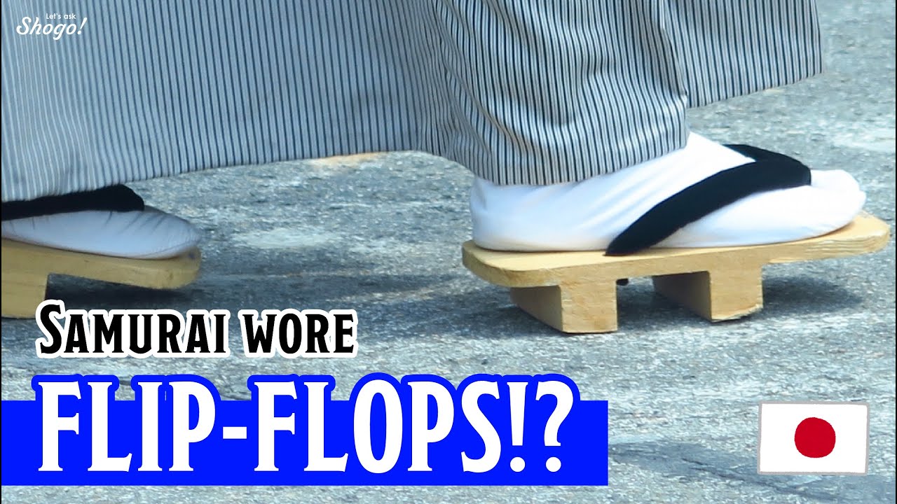 3 Reasons WHY Samurai Wore Slipper-like Shoes | The History of Waraji, Zori, and Geta