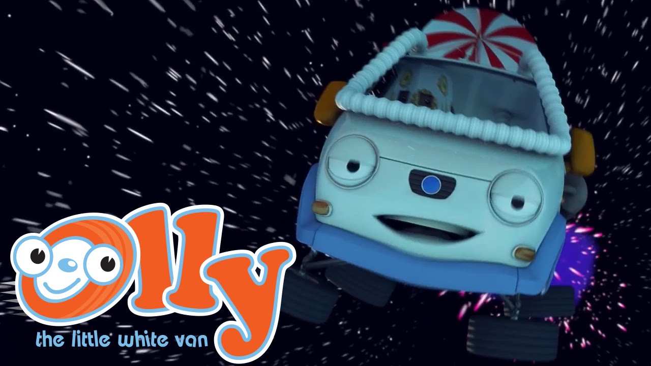 Olly The Little White Van | The Space Song