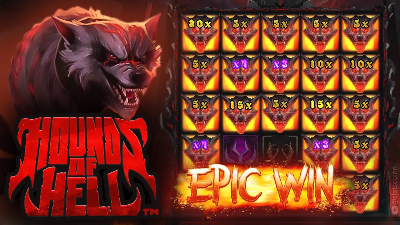 ⛧ Hounds of Hell Slot by Hacksaw Gaming / Free Spins Bonus Mode / Epic Win 😈