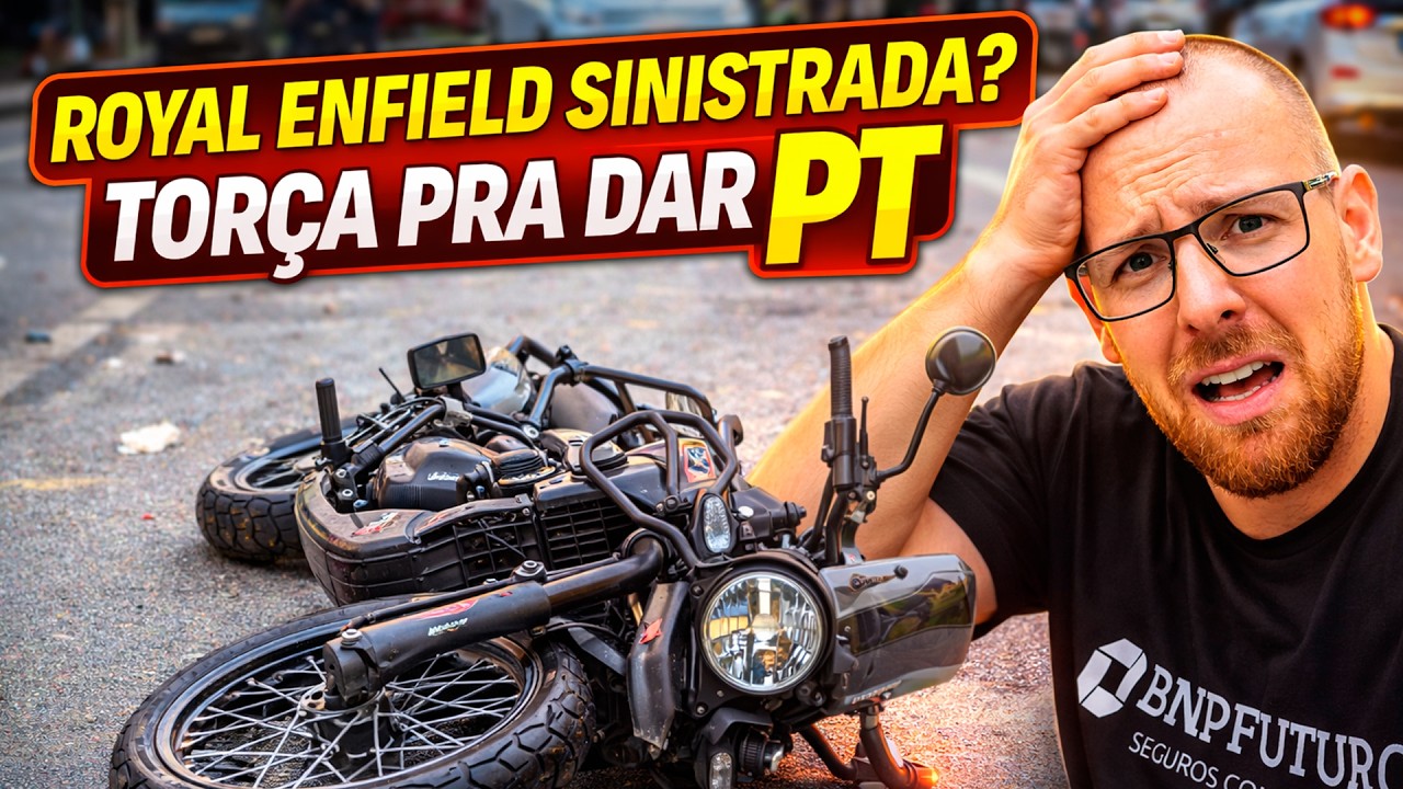 ROYAL ENFIELD S1NISTRADA? TORÇA PRA DAR PT!