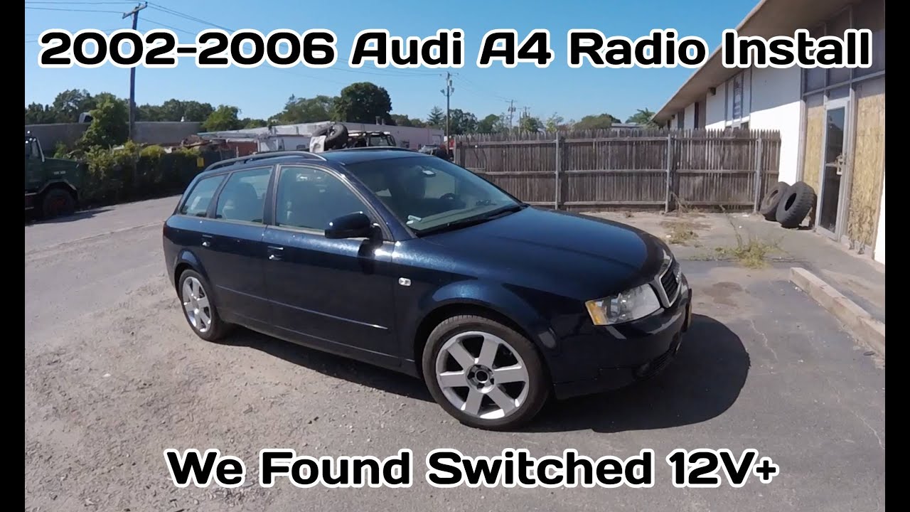 НЕ ТРЕБУЕТСЯ SMART-ЖГУТ ПРОВОДОВ - Установка магнитолы на Audi A4 2004 года (мы нашли коммутируем...