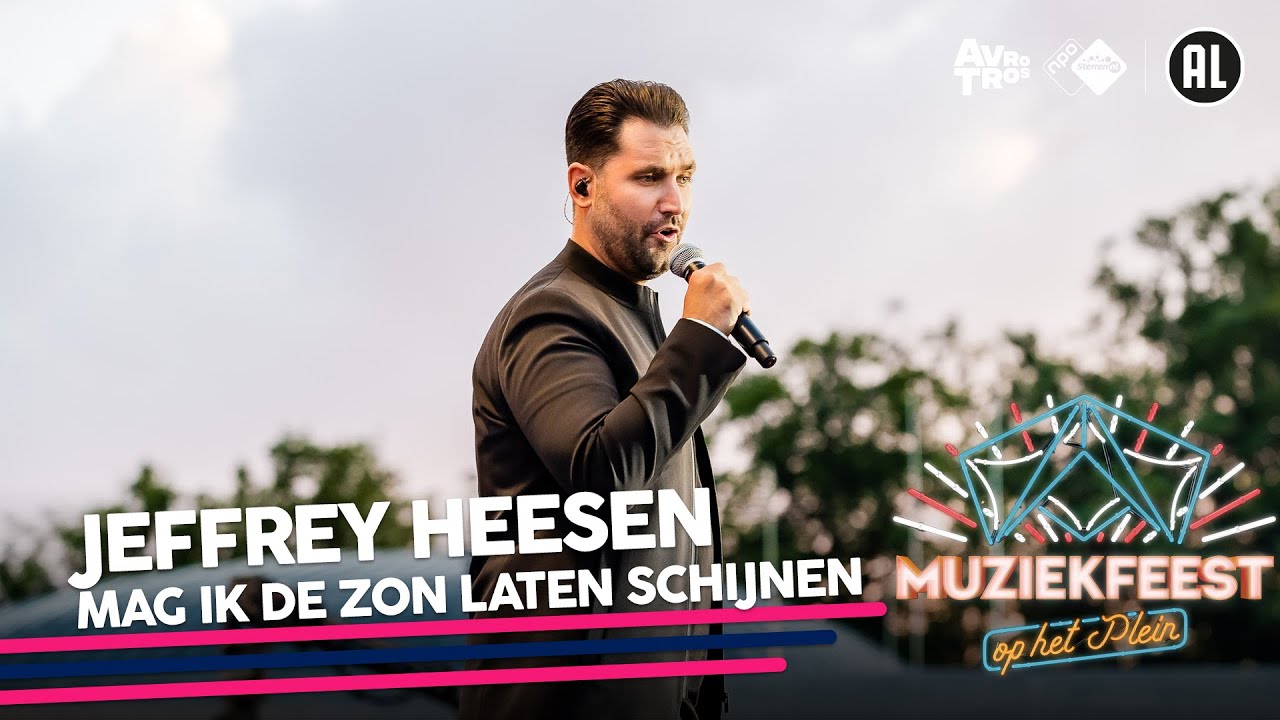 Jeffrey Heesen - Mag ik de zon laten schijnen • Muziekfeest op het Plein 2021 // Sterren NL