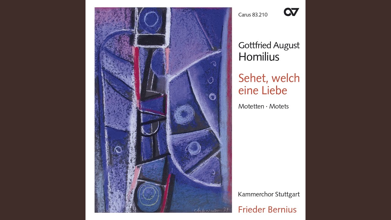 Homilius: So gehst du nun, mein Jesu, hin