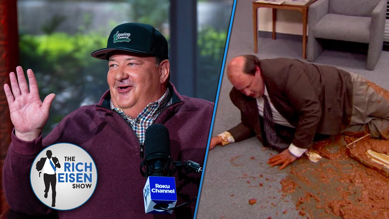 Brian Baumgartner: Behind-the-Scenes of  The Office&rsquo;s Classic Chili Spill Episode | Rich Eisen Show