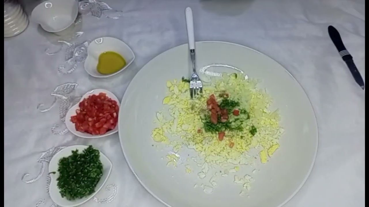 سلطة البيض 