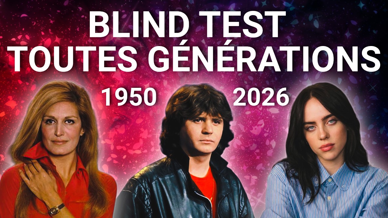 BLIND TEST TOUTES G&Eacute;N&Eacute;RATIONS (80 extraits)