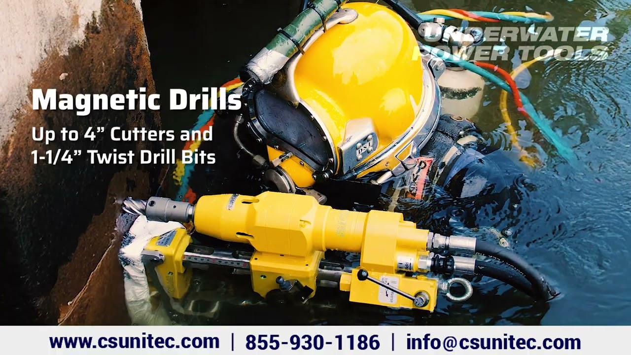 Hydraulic and Air Powered Tools for Underwater Maintenance and Construction
