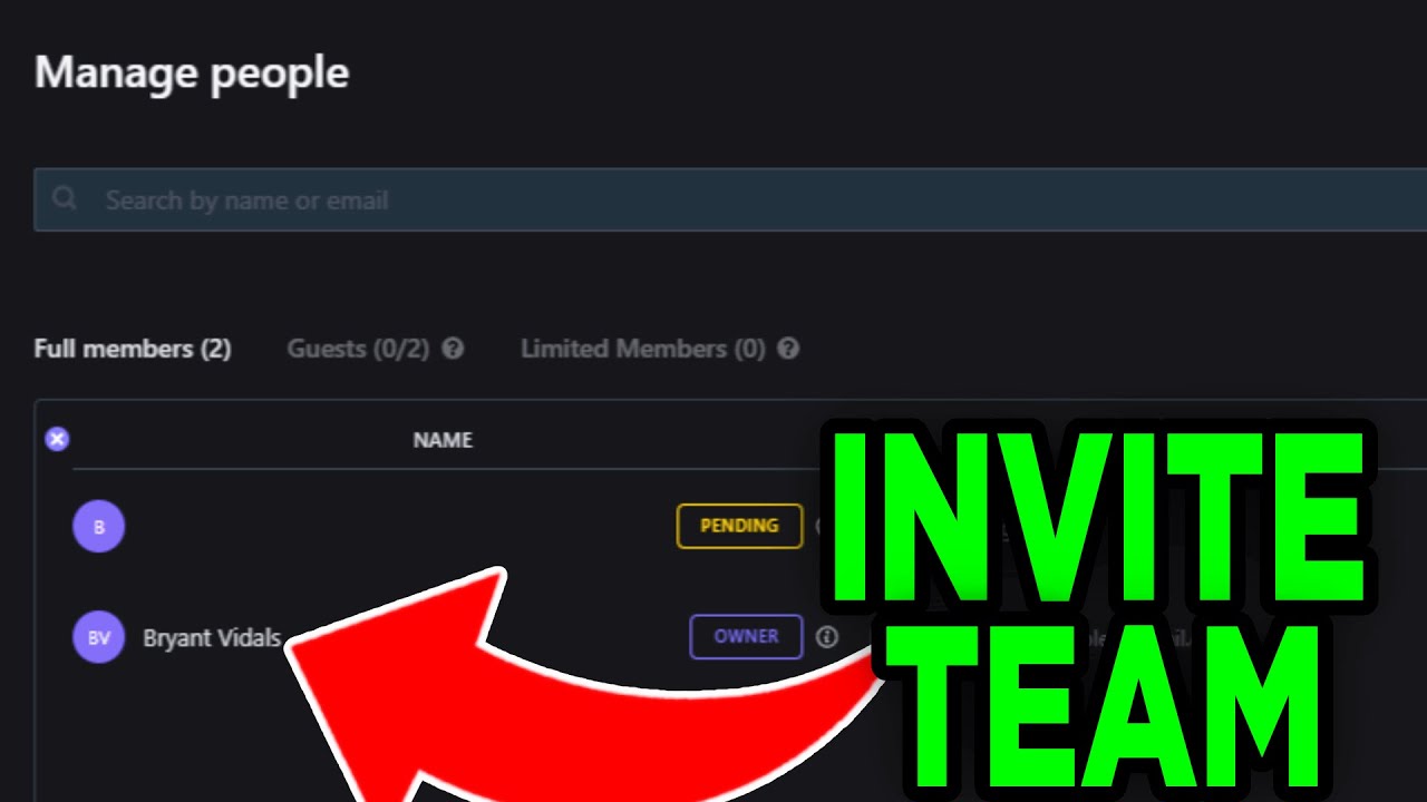How To Invite Team Members To Clickup 2025! - Tutorial