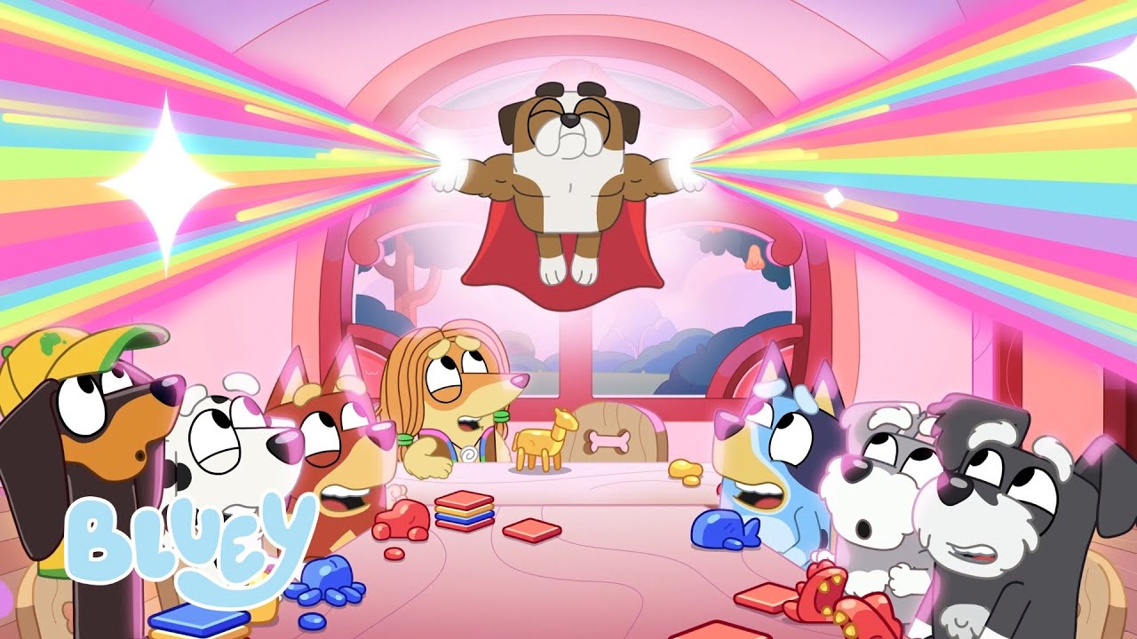 Winton ist ein Superheld! 😯 🌈 | Bluey-Folgenmoment &ndash; Geschichten | Bluey - Deutsch Offizieller Kanal