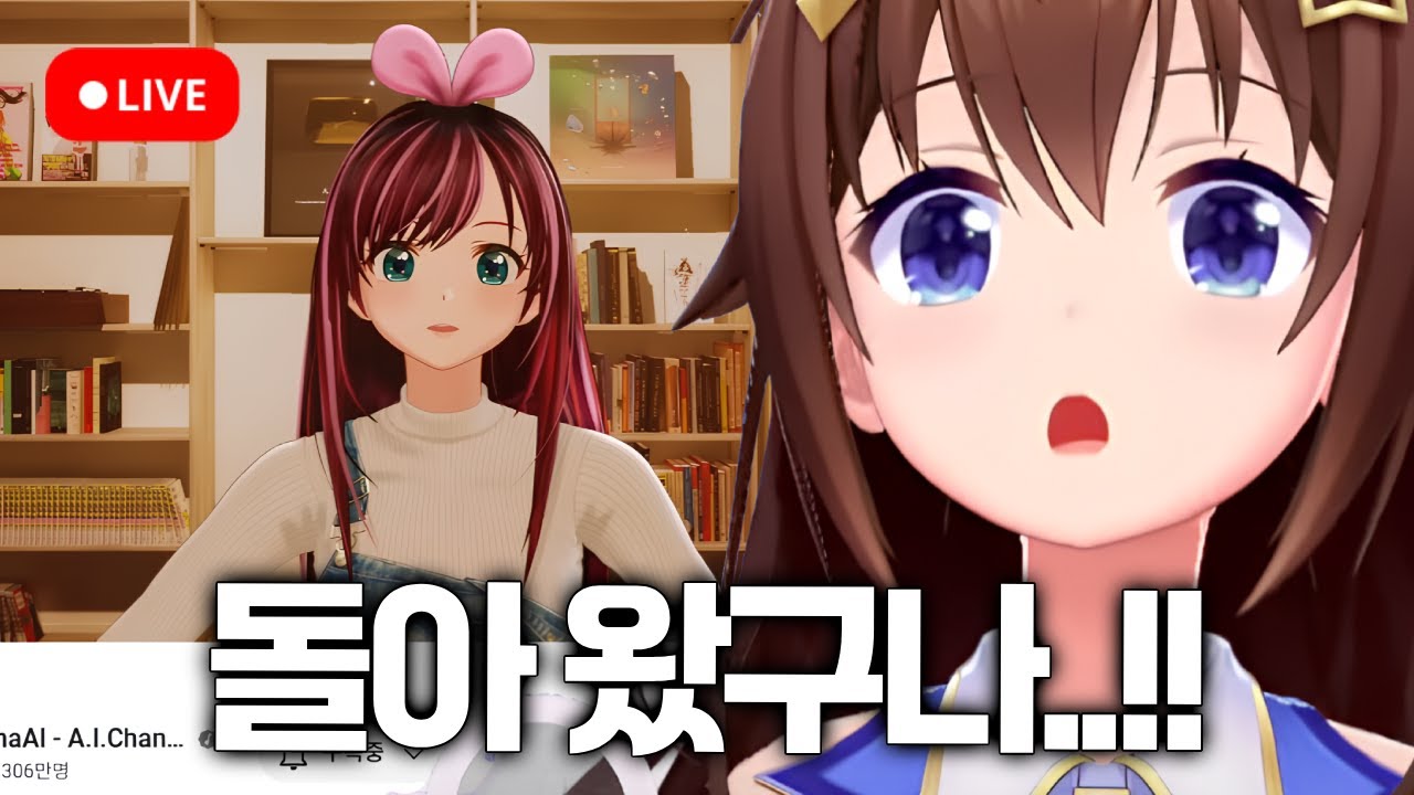 버튜버 총 사령관과 다시 만나게 된 사단장님..!!