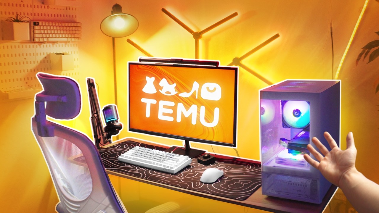 Compré El Mejor Setup Gamer BARATO En TEMU! (2025)