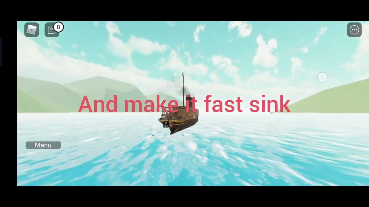 how to raise ship tutorial in tiny sailor Roblox